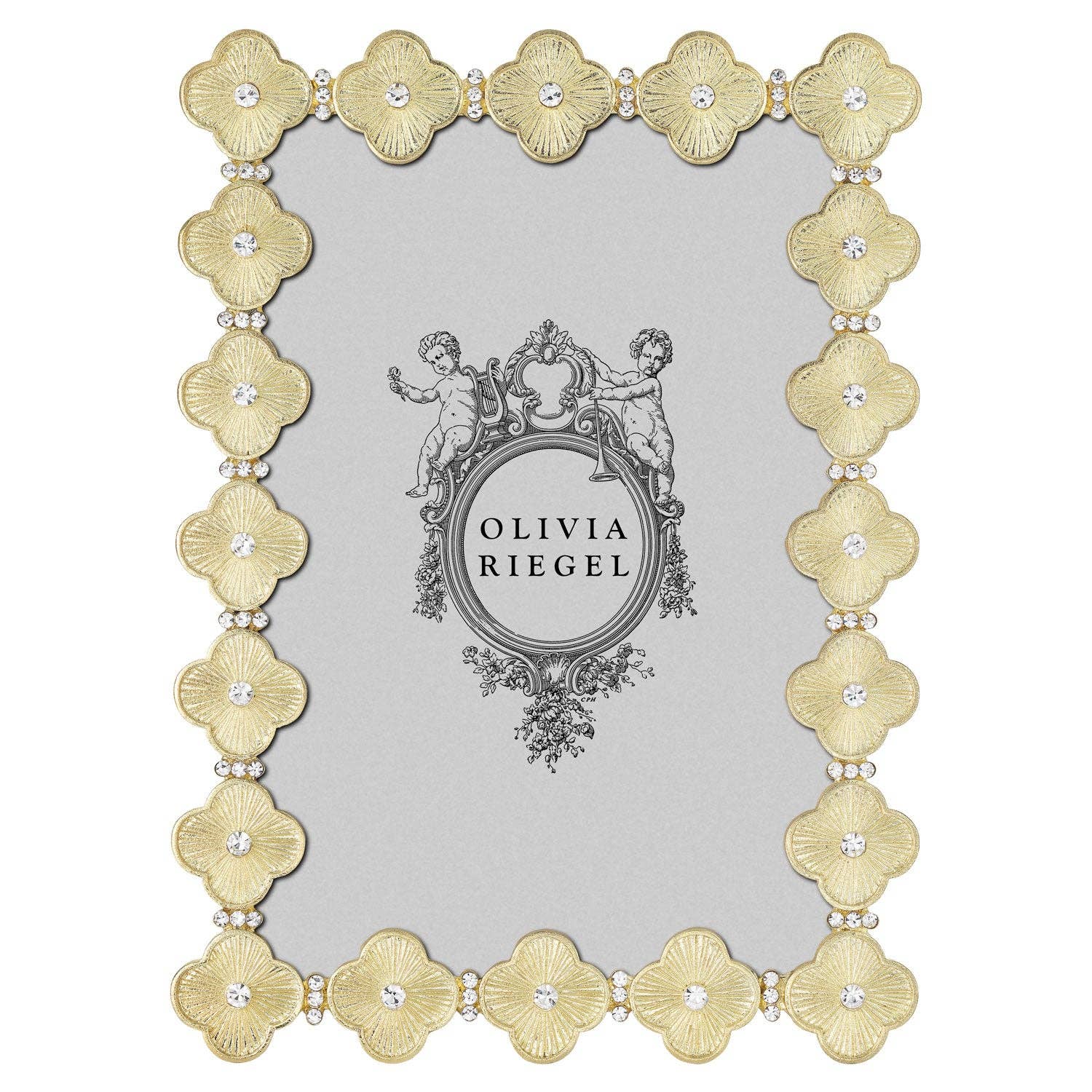 Clover Frame: Silver